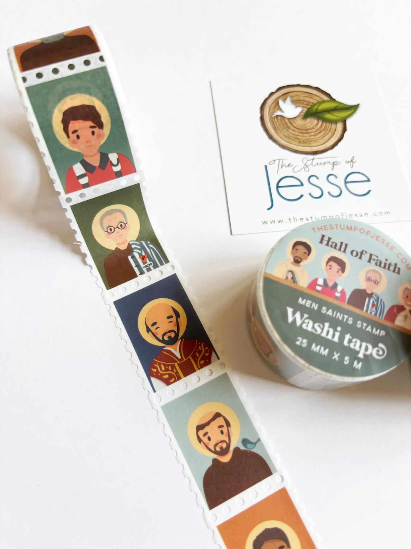 Hall of Faith Washi Tape - Men Saints
