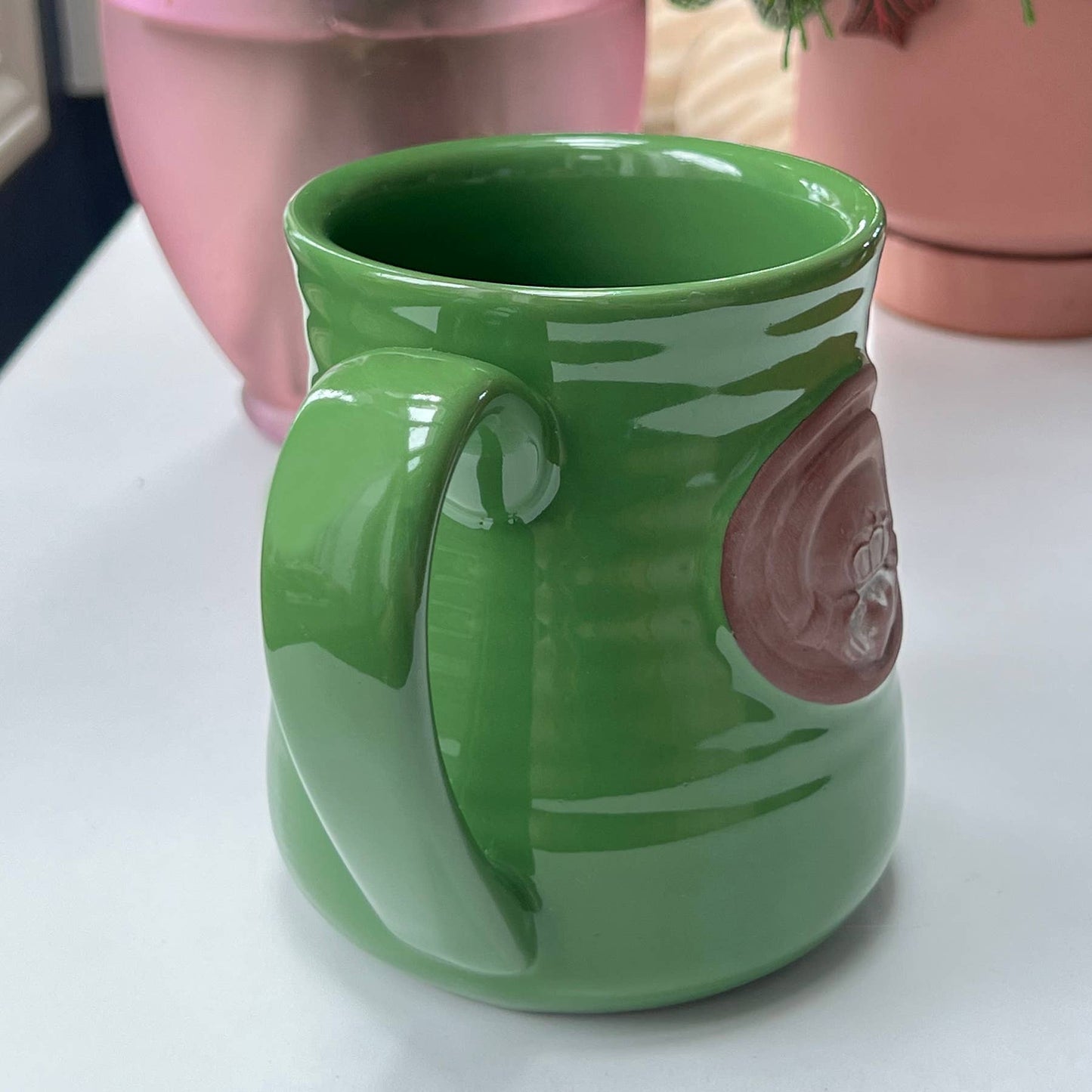 Irish Claddagh Pottery Mug