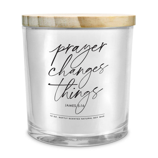 LCP Soy Candle Prayer Changes Things