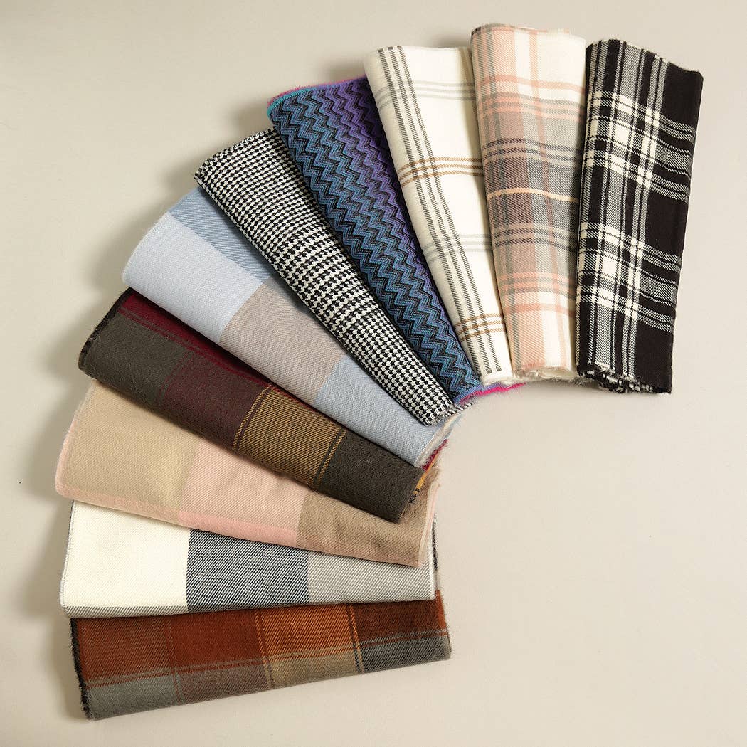 Softer Than Cashmere Assorted Styles Muffler Scarf