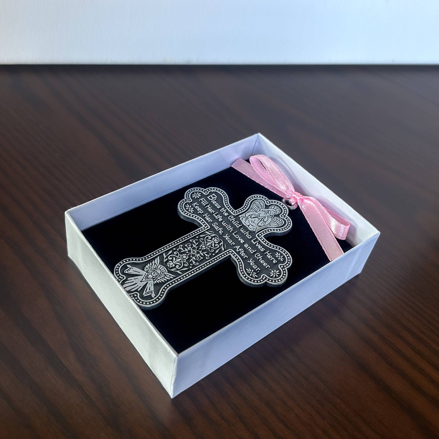 Baby Girl Crib Cross