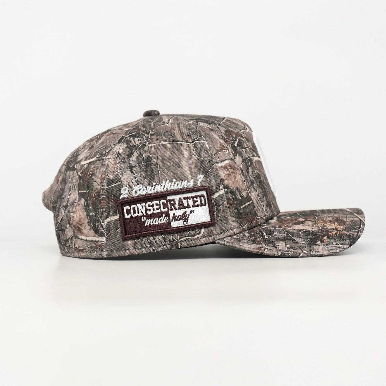 CONSECRATED Premium SnapBack (Structured) - Malta Woodland Camo