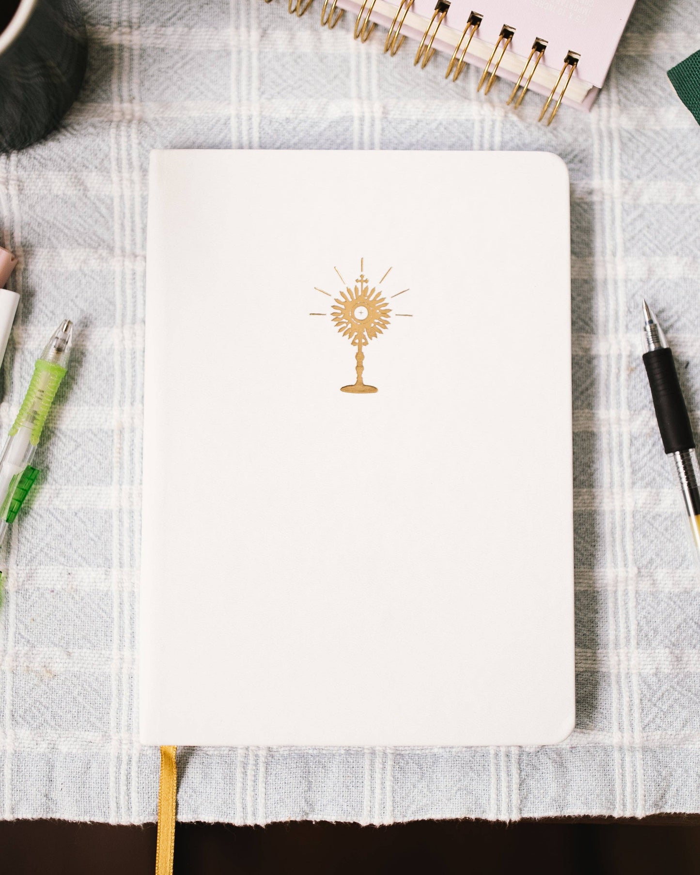 Gold Eucharist Embossed Journal
