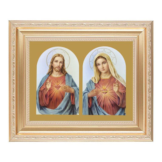 The Sacred Hearts in Satin Gold