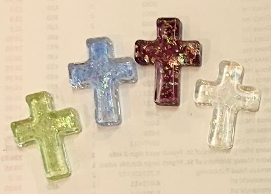 He is Risen Cross Charms