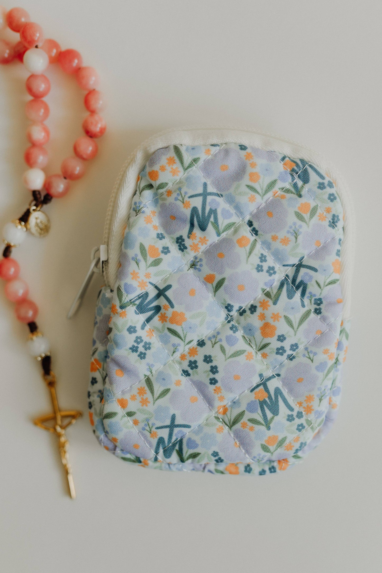 Marian Rosary Pouch | Catholic Gifts