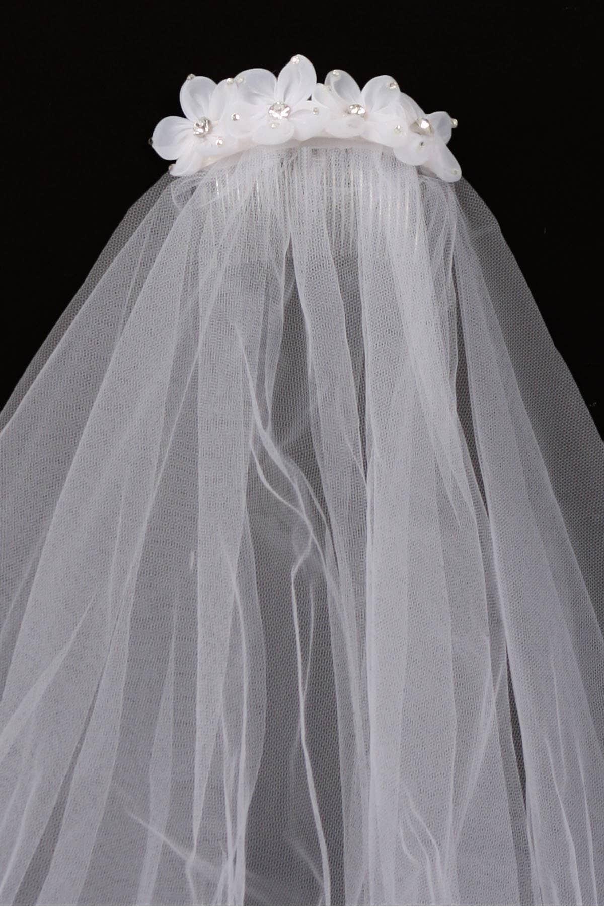 Comb Flower Veil
