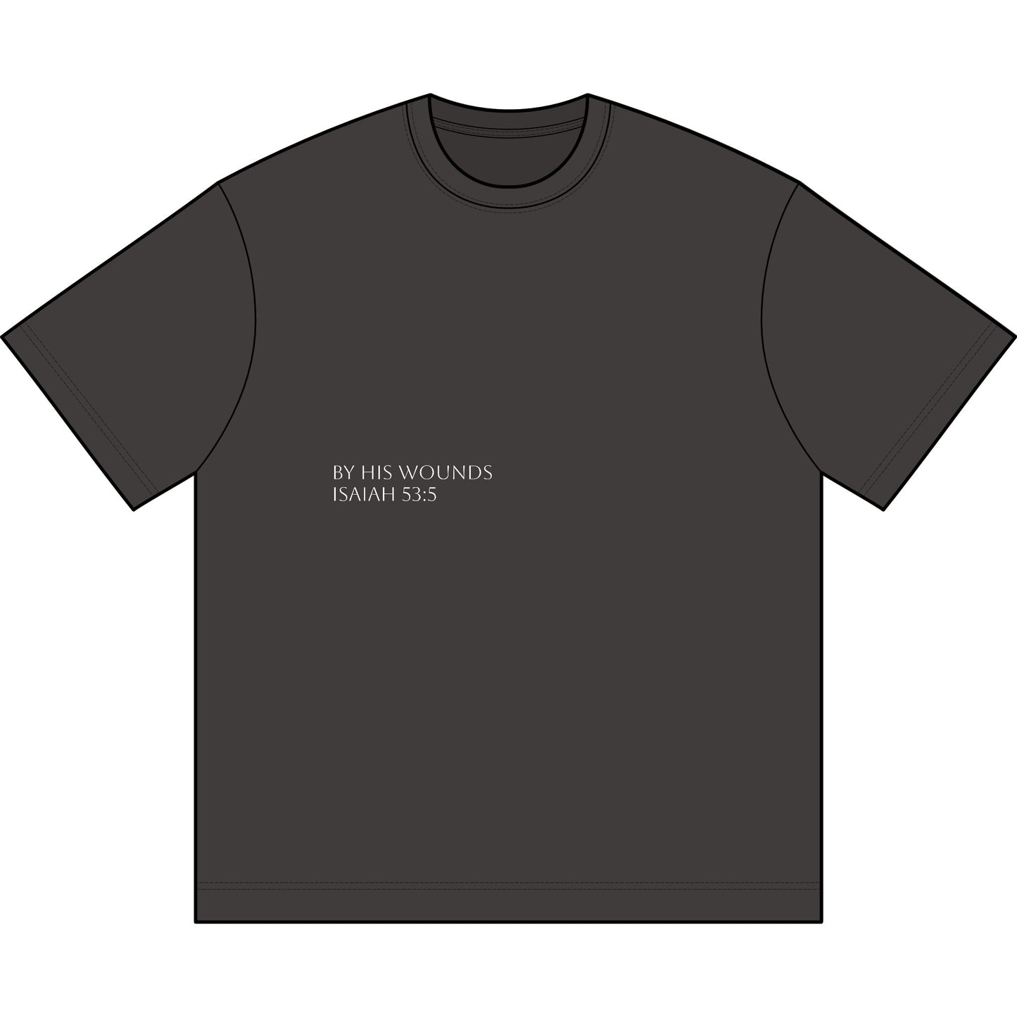 By His Wounds Vintage Box Tee