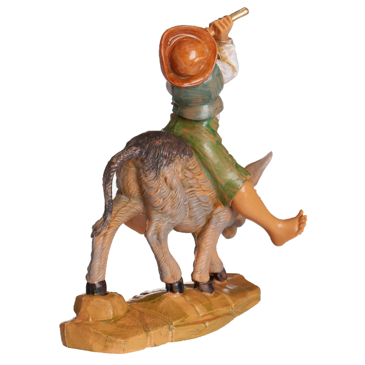 Fontanini 5" Scale Dominic Boy With Donkey Nativity Figure