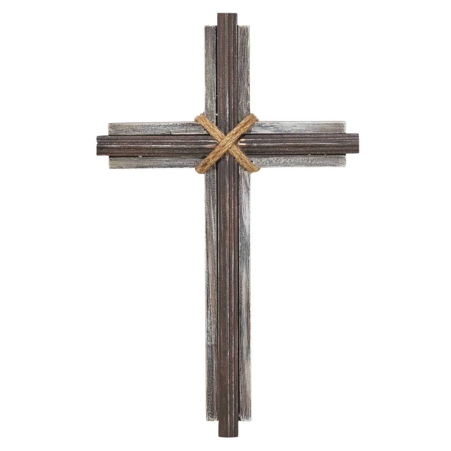 15.5"X9.5" Wall Crs Wood/Mtl