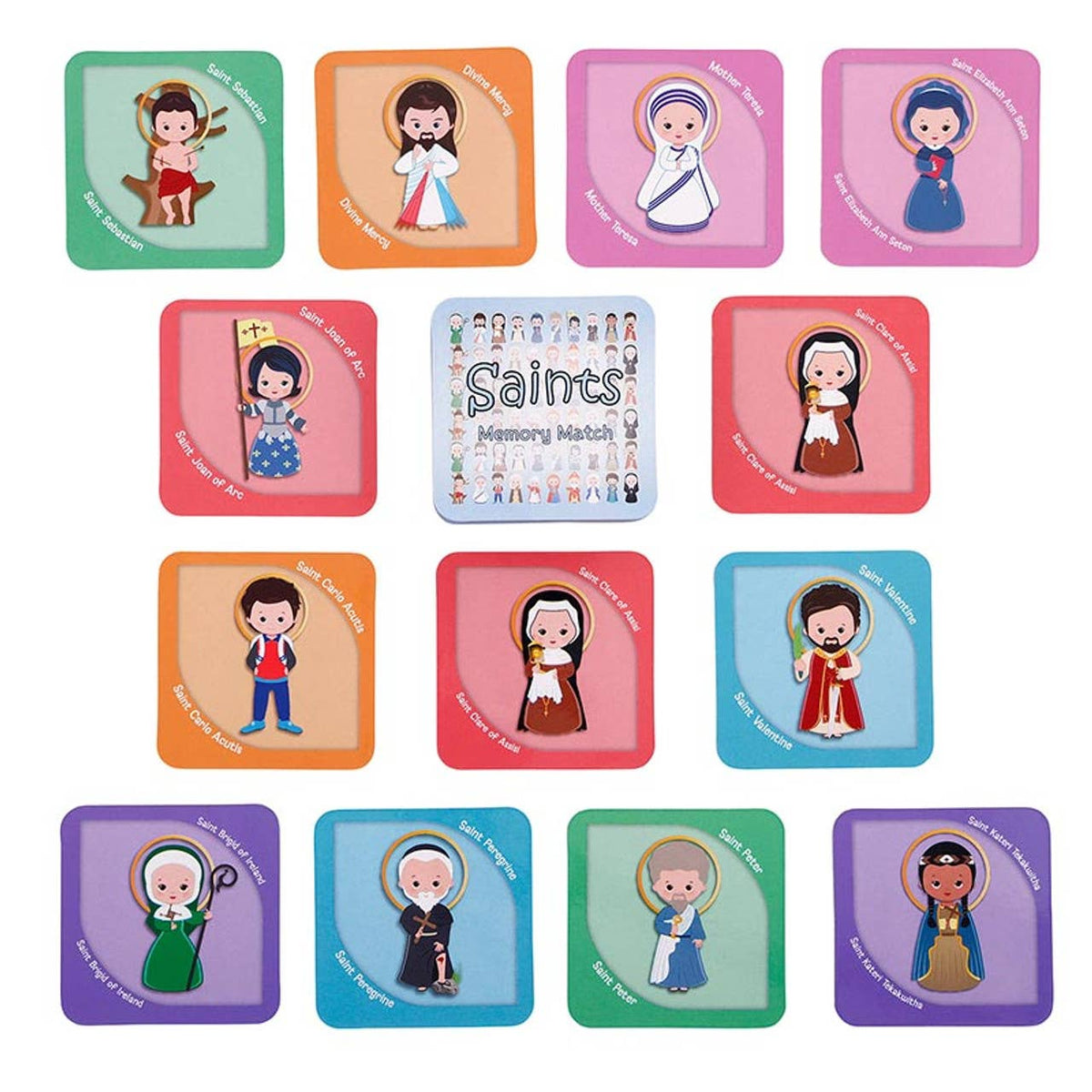 Saints Memory Match Game Series 1