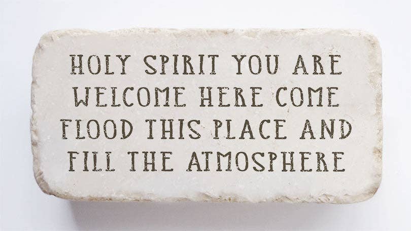 557 | Holy Spirit Stone Block