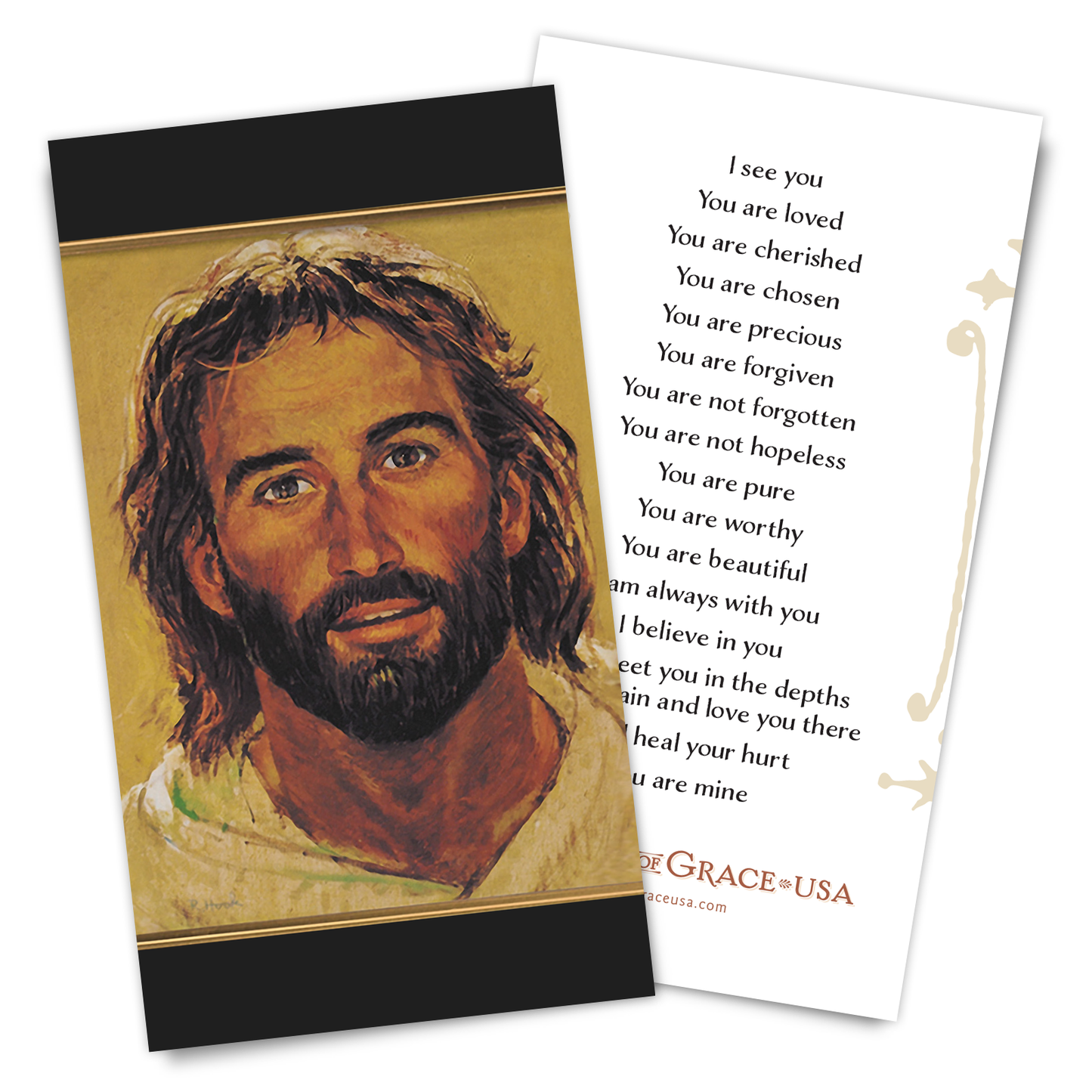 You Are Mine Holy Card NEW