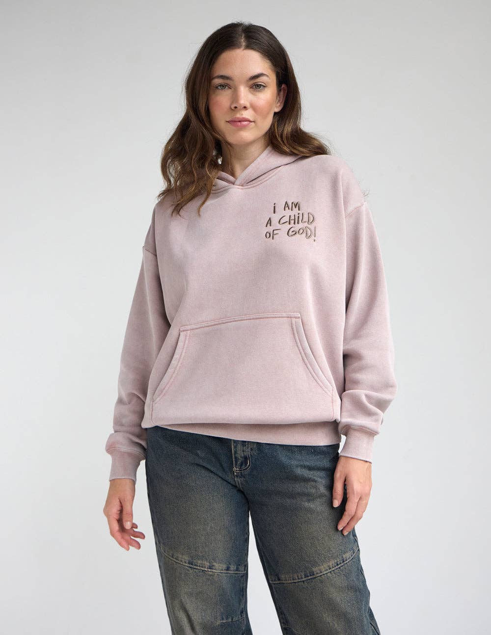 Child of God Brown Unisex Hoodie