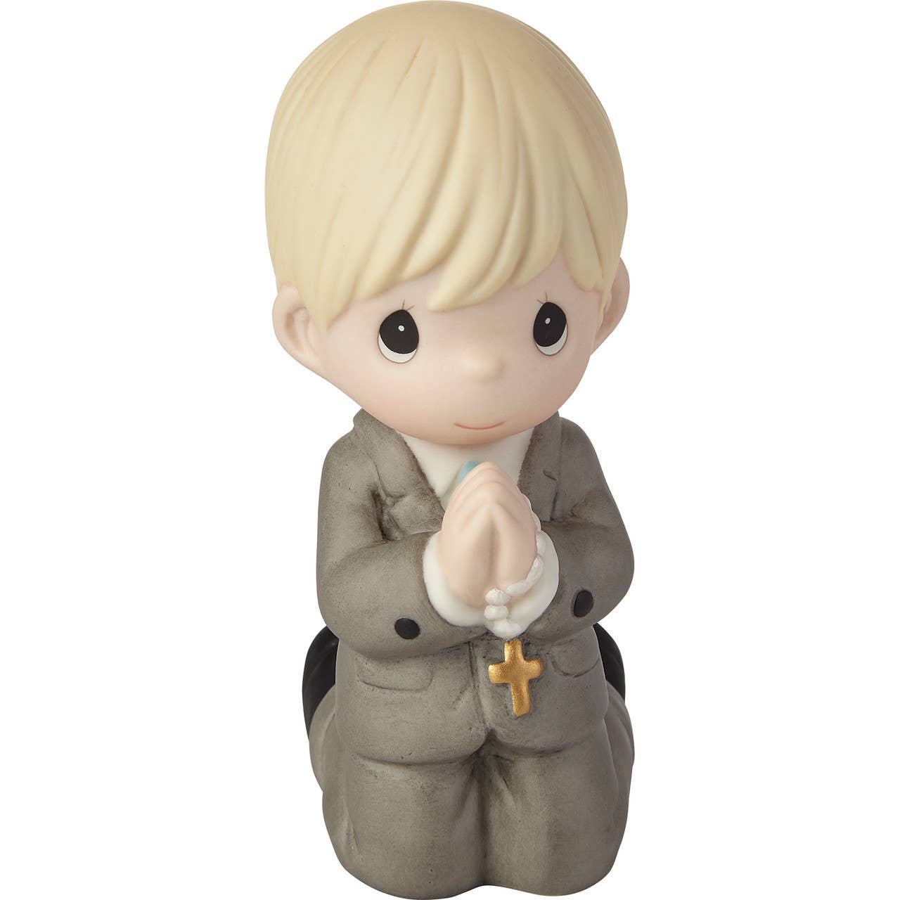 Remembrance Of My First Communion Boy Figurine, Blonde