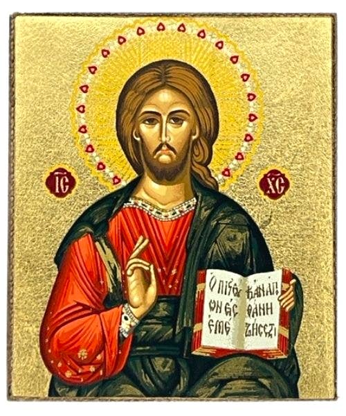 Jesus Christ of Kazan Pantocrator Silk Screen Icon