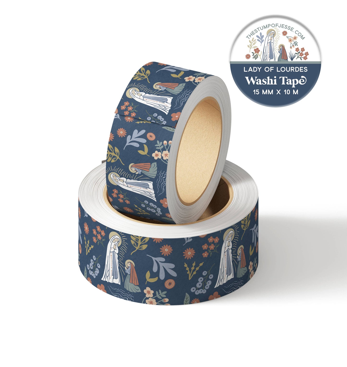 Our Lady of Lourdes Washi Tape  | 15mm x 10m 