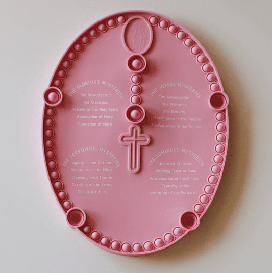 Rosary Popper: Rose Pink