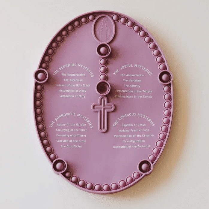 Rosary Popper: Mauve