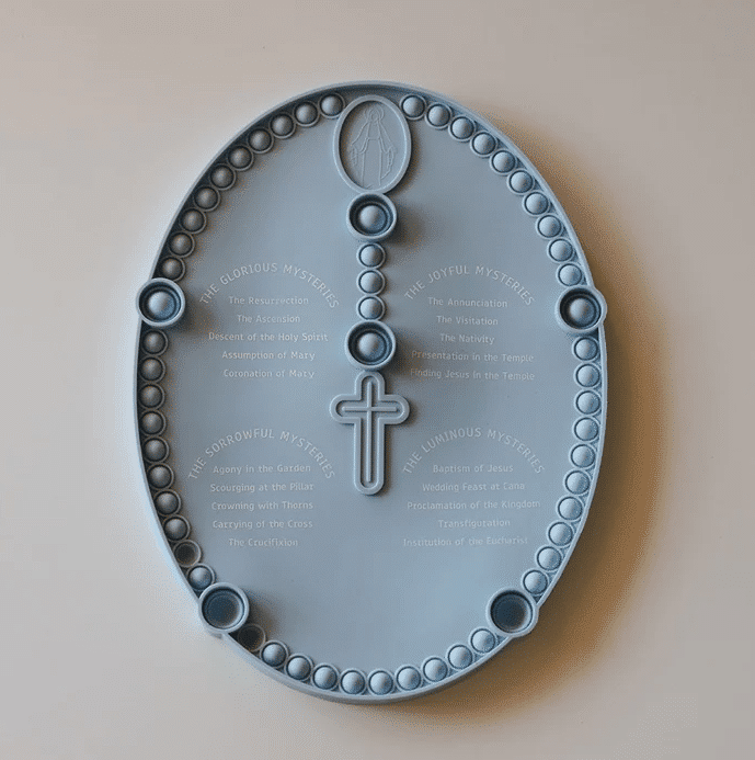 Rosary Popper: Sky Blue