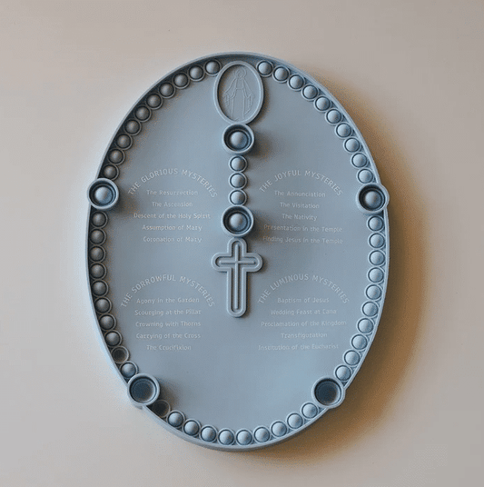 Rosary Popper: Sky Blue