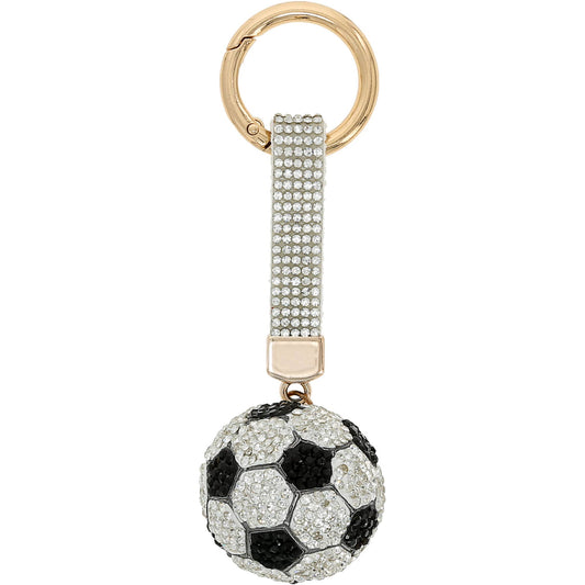 Soccer - Gemmed Keychain