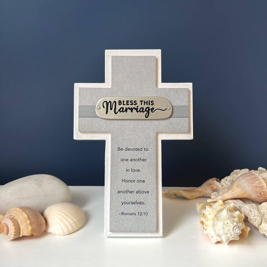 Bless This Marriage Cross