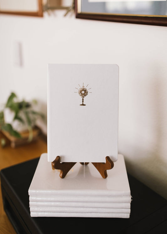 Gold Eucharist Embossed Journal