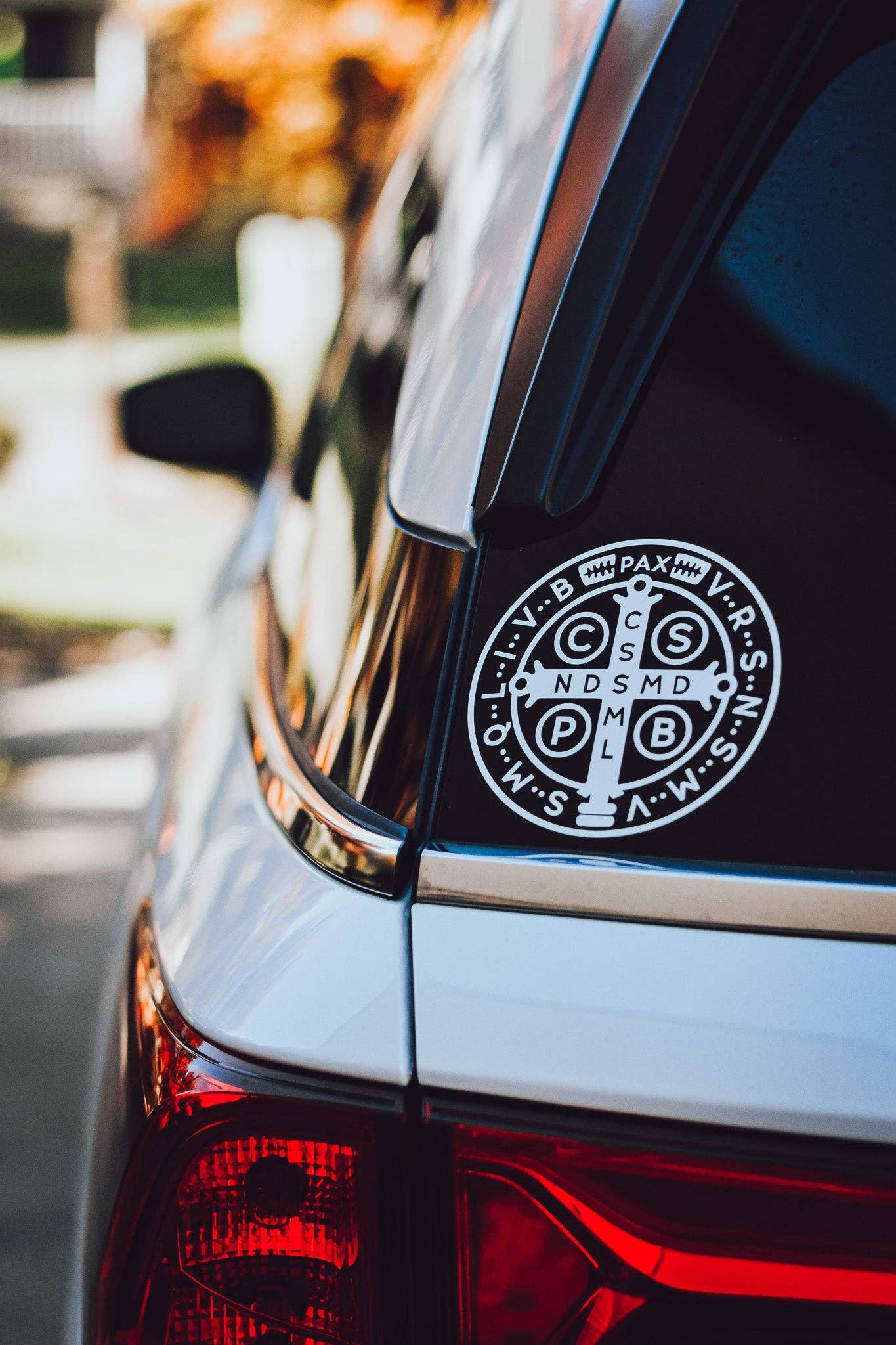 Saint Benedict Medal Decal