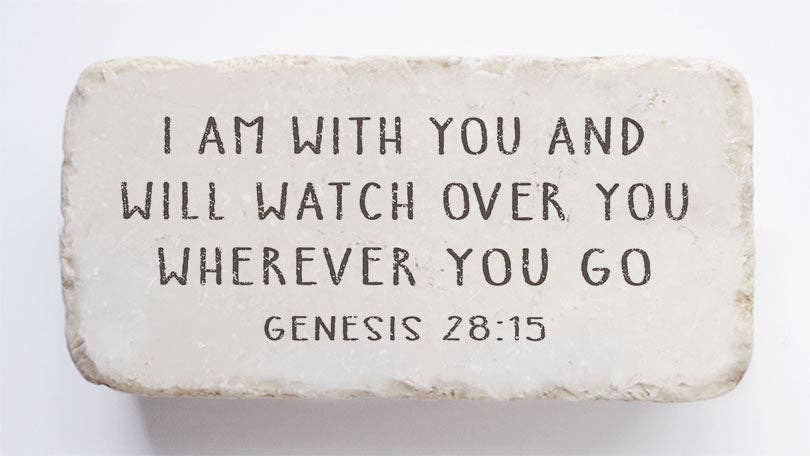 511 | Genesis 28:15 Stone Block