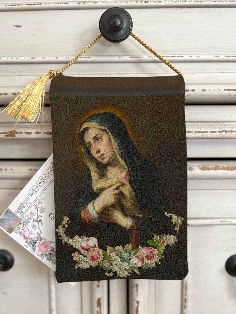 VINTAGE HEARTS Blessing Carrier Pouch HEART OF SORROWS