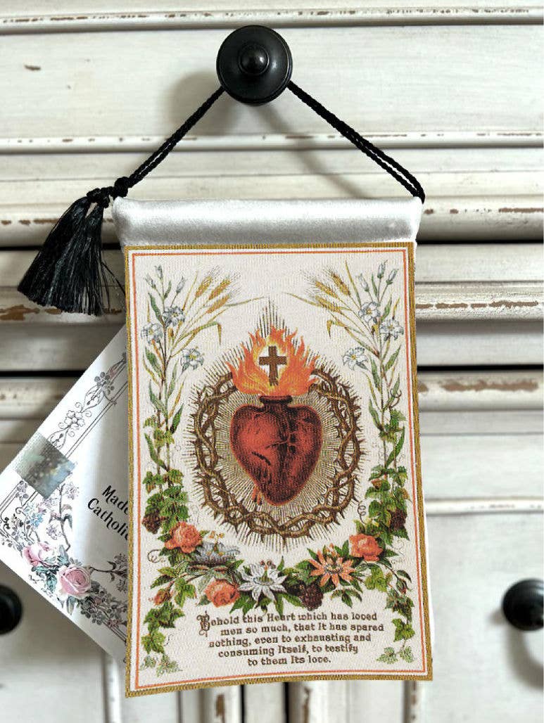 VINTAGE HEART Blessing Carrier Pouch BEHOLD THIS HEART