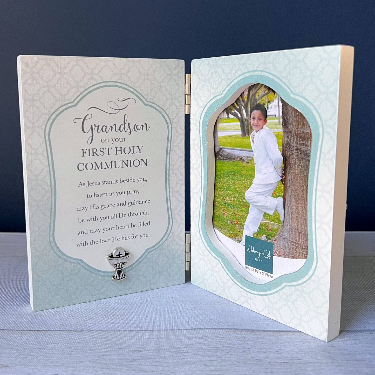 Communion Frame for Grandson