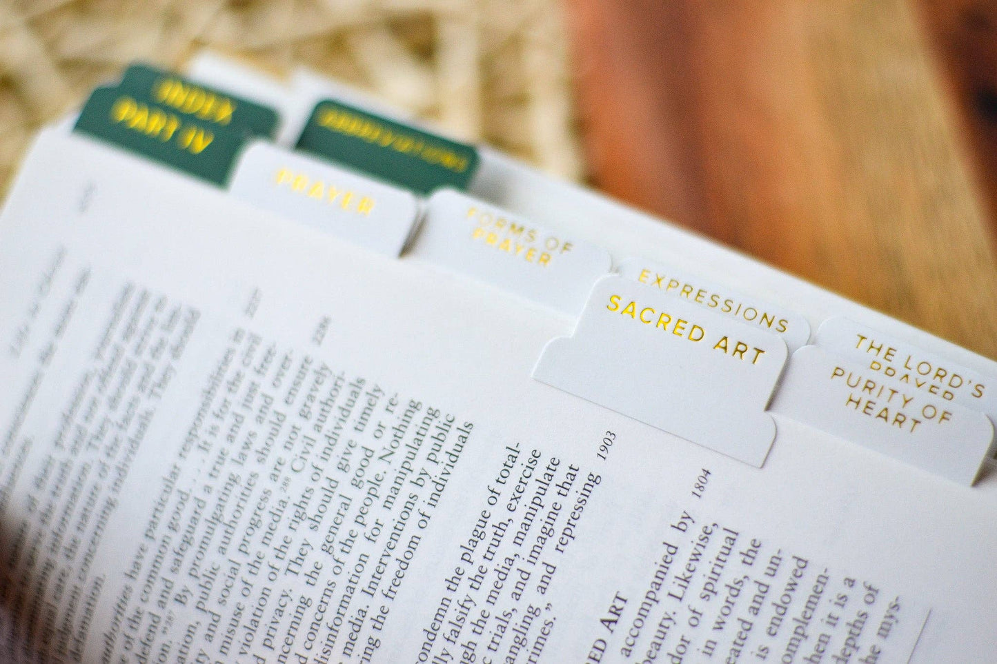 Catechism of the Catholic Church Tabs