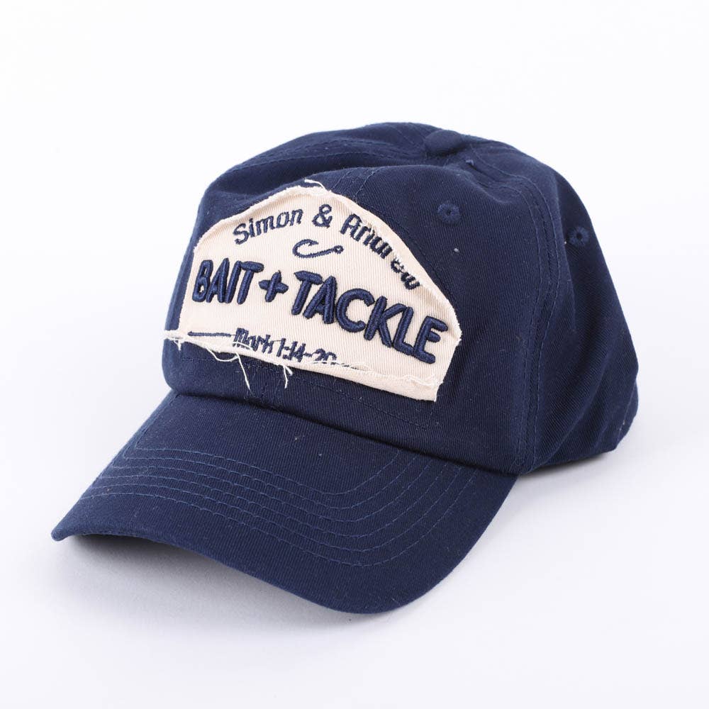 Hat - "Bait And Tackle" Navy