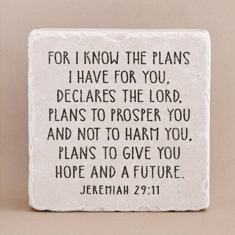 503 | Jeremiah 29:11 Stone Block