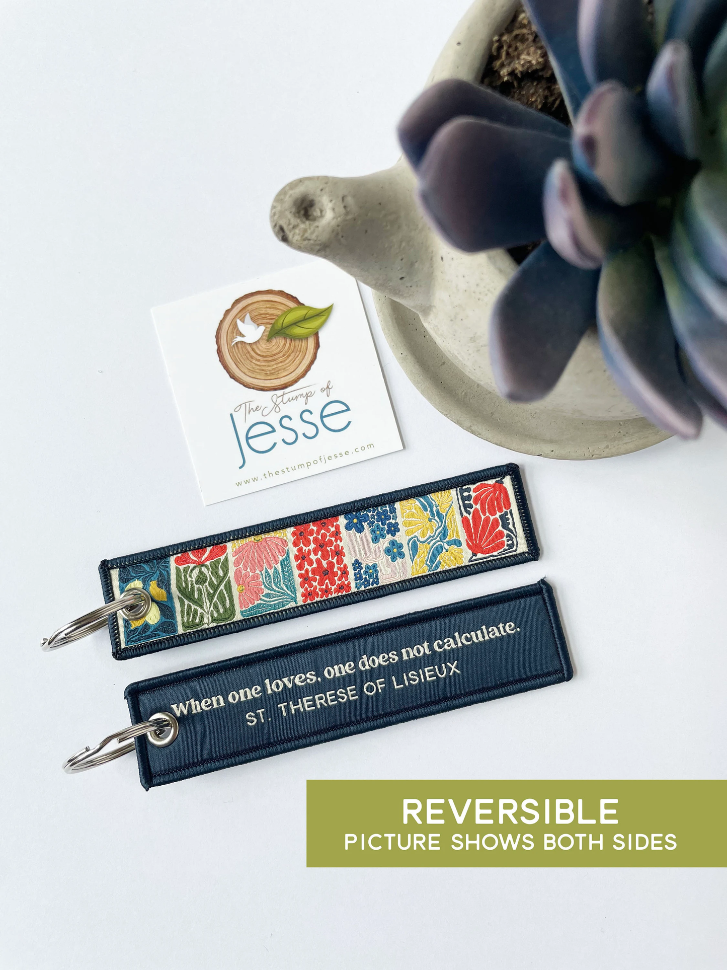 Saints Keychains & Bag Tags