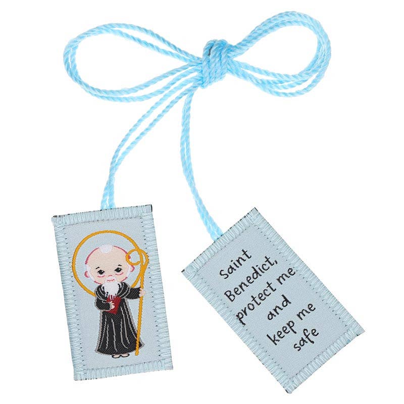 Kid's Scapular - Saint Benedict