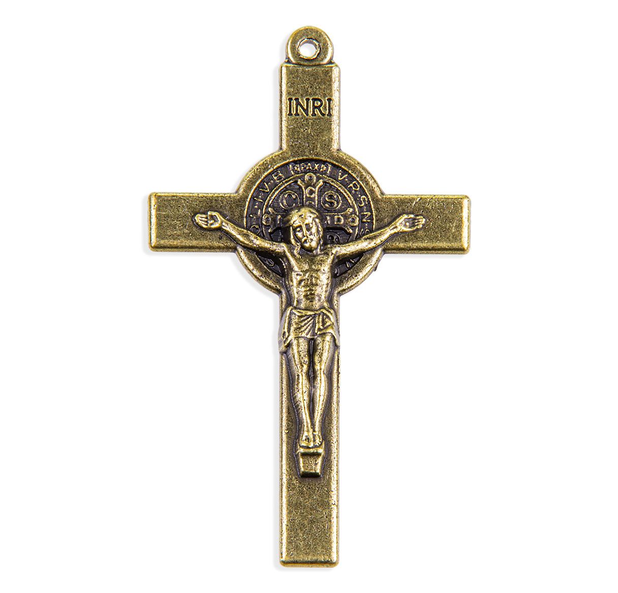 2" St. Benedict Medal Crucifix