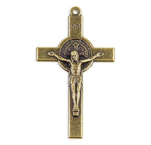 2" St. Benedict Medal Crucifix