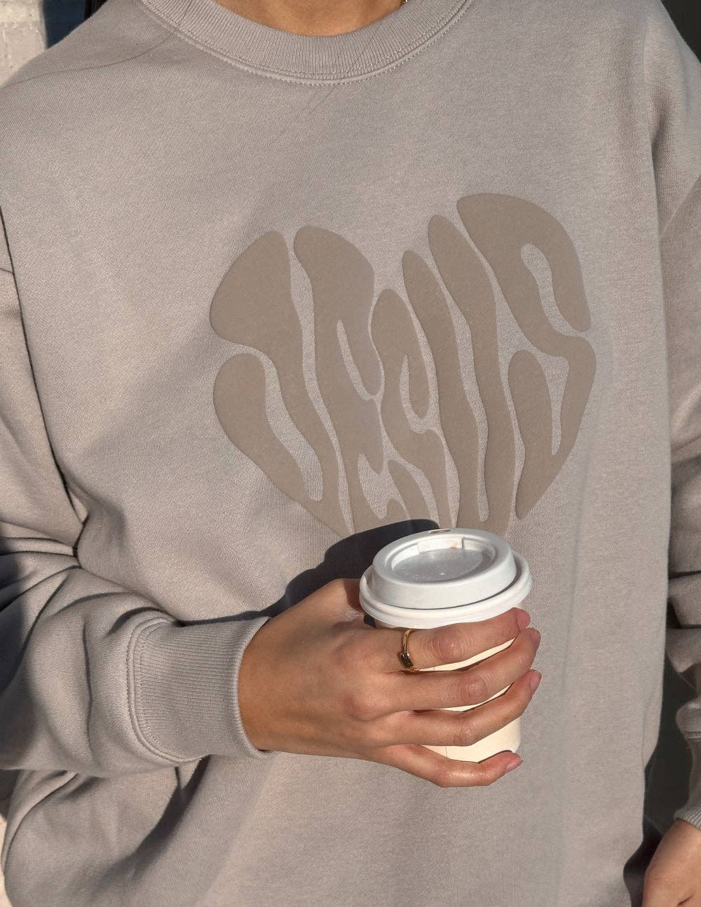 Heart Jesus Unisex Crewneck (CLOSEOUT)