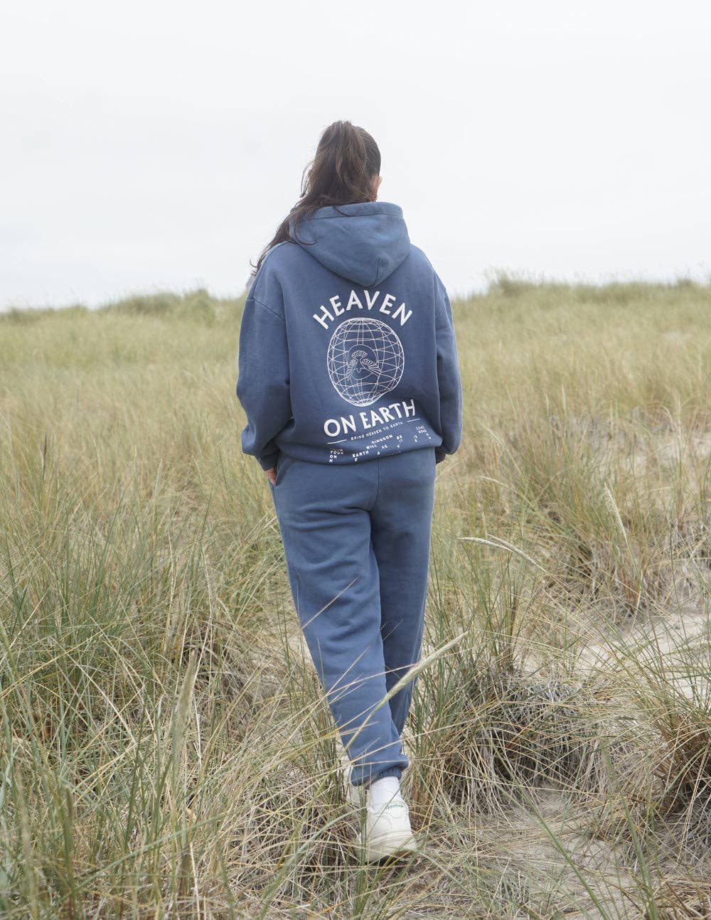 Heaven on Earth Hoodie - Vintage Navy