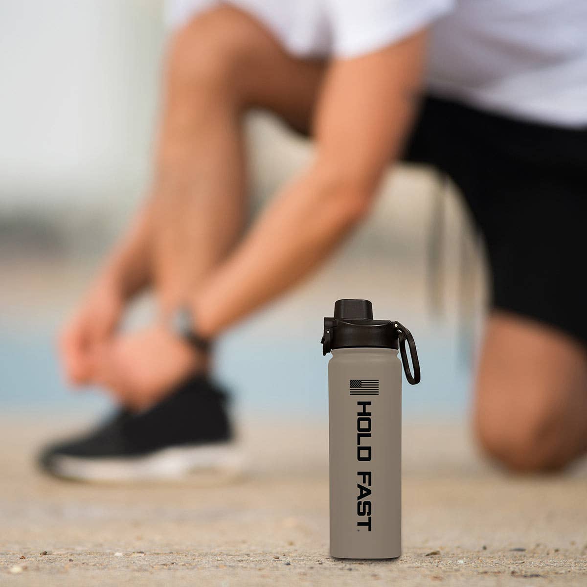 HOLD FAST 24 oz Stainless Steel Bottle Hold Fast