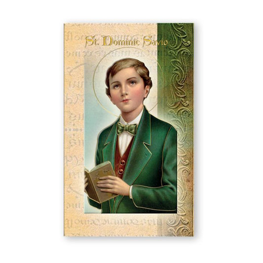 St. Dominic Savio Biography Card