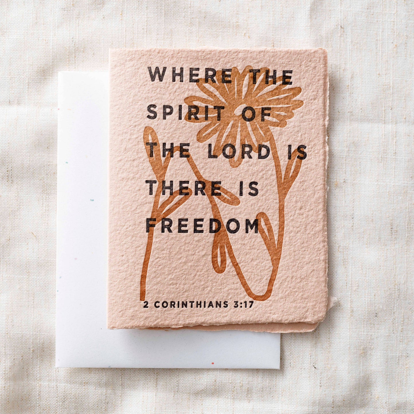 There is Freedom | Christian Religious Greeting Card