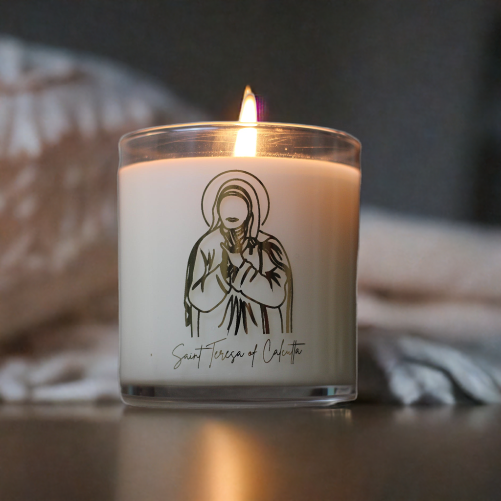 Saint Teresa of Calcutta Soy Candle