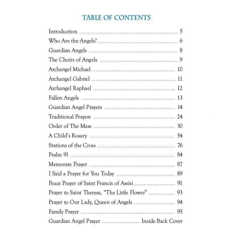 Guardian Angel Prayerbook