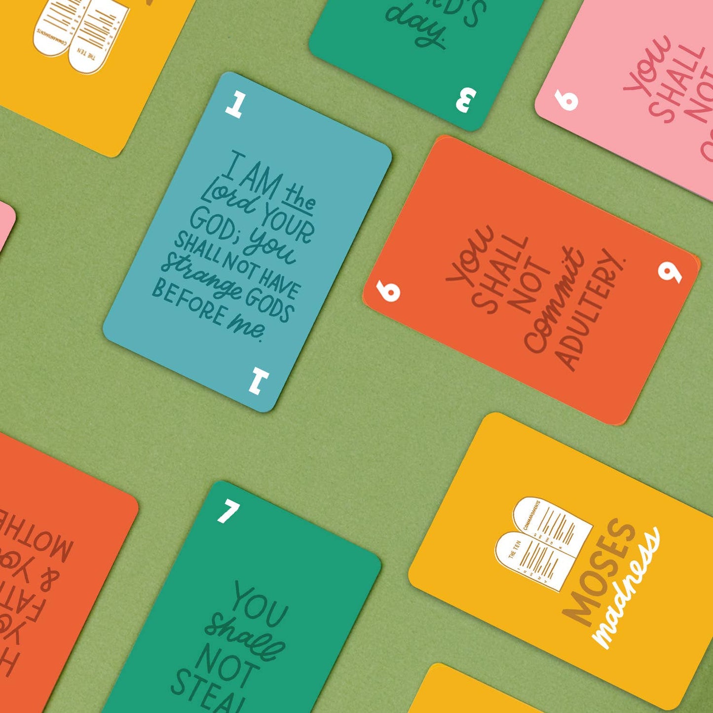 "Moses Madness" Card Game