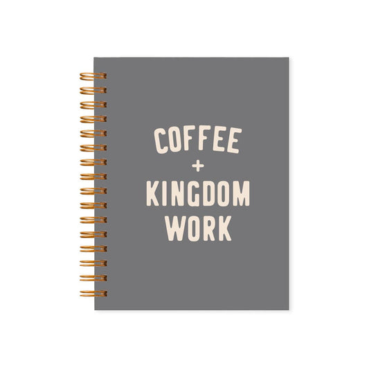 Coffee + Kingdom Work™  Hardcover Journal