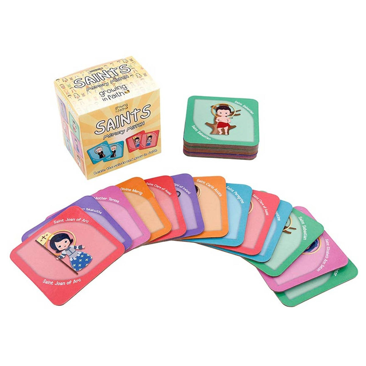 Saints Memory Match Game Series 1